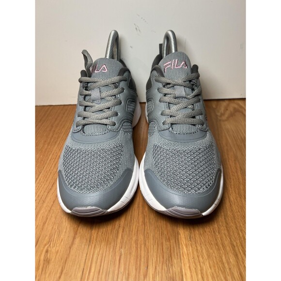 Fila Memory Foam Running Shoes Womens Size 6.5 Gray Mesh Athletic 5RM00529 - Picture 2 of 10